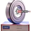 SKF 6316 2Z Deep Groove Ball Bearing, Metal Shielded 80x170x39 mm