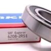SKF 6208-2RS1K SKF 40x80x18mm TAPERED BORE 1:12 Rubber Sealed Deep Groove Ball B