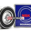 NSK 3205 B 2RSR TNG Angular Contact Ball Bearing, Rubber Sealed 25x52x20.6 mm - Image 2