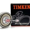TIMKEN 6200 ZZ Deep Groove Ball Bearing, Metal Shielded 10x30x9 mm - Image 3