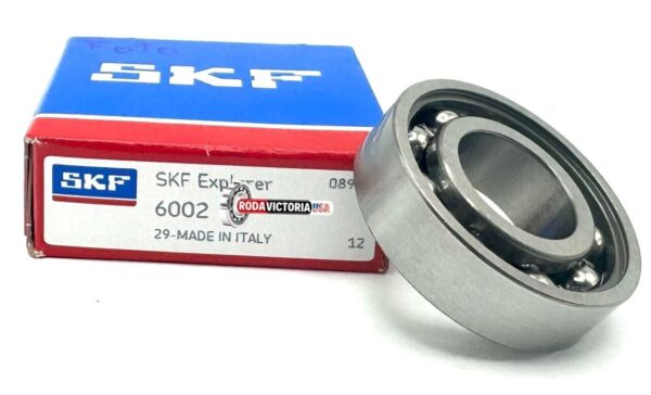 SKF 6002 DEEP GROOVE BALL BEARING, OPEN TYPE, NO SEALS 15x32x9 mm - Image 3