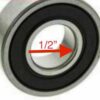 6201-08 LLU 6201 1/2" BORE NTN Bearing 1/2x32x10 (mm) 6201-08 DDU NSK 475519