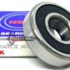 NSK JAPAN 6304 VV C3 Deep Groove Ball Bearing, Rubber Sealed 20x52x15 mm