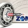 ZEN 98205 Deep Groove Ball Bearing, Open, No Seals 25x52x9 mm