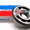 KBS 6306 NR BALL BEARING, OPEN, NO SEALS + SNAP RING 30x72x19mm