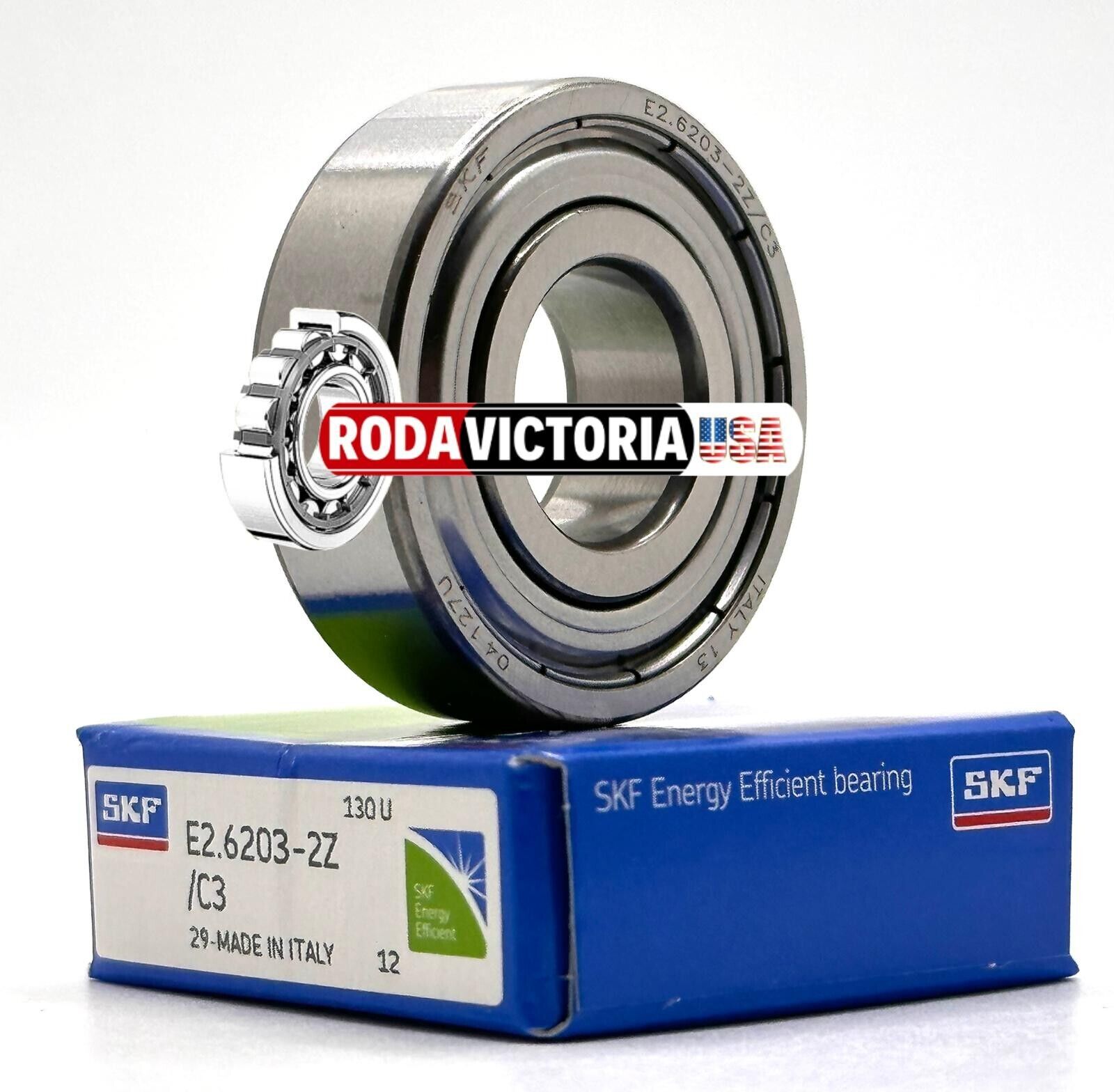 NTN 6203 C3 Deep Groove Ball Bearing – Open, No Seals, 17x40x12mm