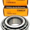 TIMKEN MADE IN USA Trailer Hub Wheel Bearing Kit 02475 & Race 02420 - Image 4