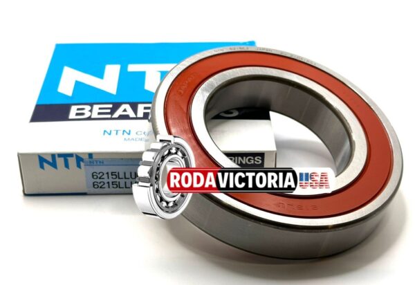 NTN JAPAN 6215 LLU/5K Deep Groove Ball Bearing, Rubber Sealed 75x130x25 mm