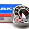 SKF 2206 ETN9 C3 Self-Aligning Bearing Double Row, OPEN, NO SEALS 30X62x20mm