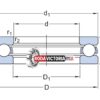 SKF 51215 Ball Thrust Bearing 75x110x27mm - Image 2
