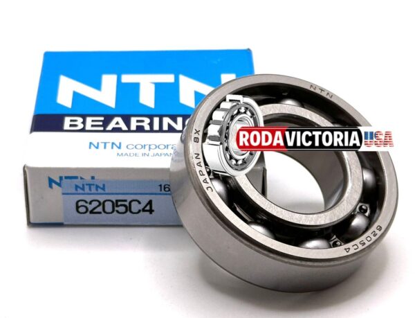 NTN JAPAN 6205 C4 Deep Groove Ball Bearing, Open, No Seals 25x52x15 mm