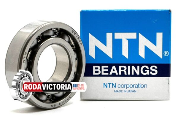 NTN JAPAN 6205 C4 Deep Groove Ball Bearing, Open, No Seals 25x52x15 mm - Image 2