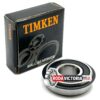 TIMKEN 6202 2RS NR Deep Groove Ball Bearing, Rubber Sealed + Snap Ring 15x35x11 mm 6202DDU NR - Image 3