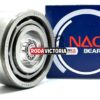 NACHI JAPAN 5307 C3 Double Row Angular Contact Ball Bearing 35x80x34.9 mm - Image 3