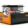 TIMKEN 6202 2RS NR Deep Groove Ball Bearing, Rubber Sealed + Snap Ring 15x35x11 mm 6202DDU NR - Image 2
