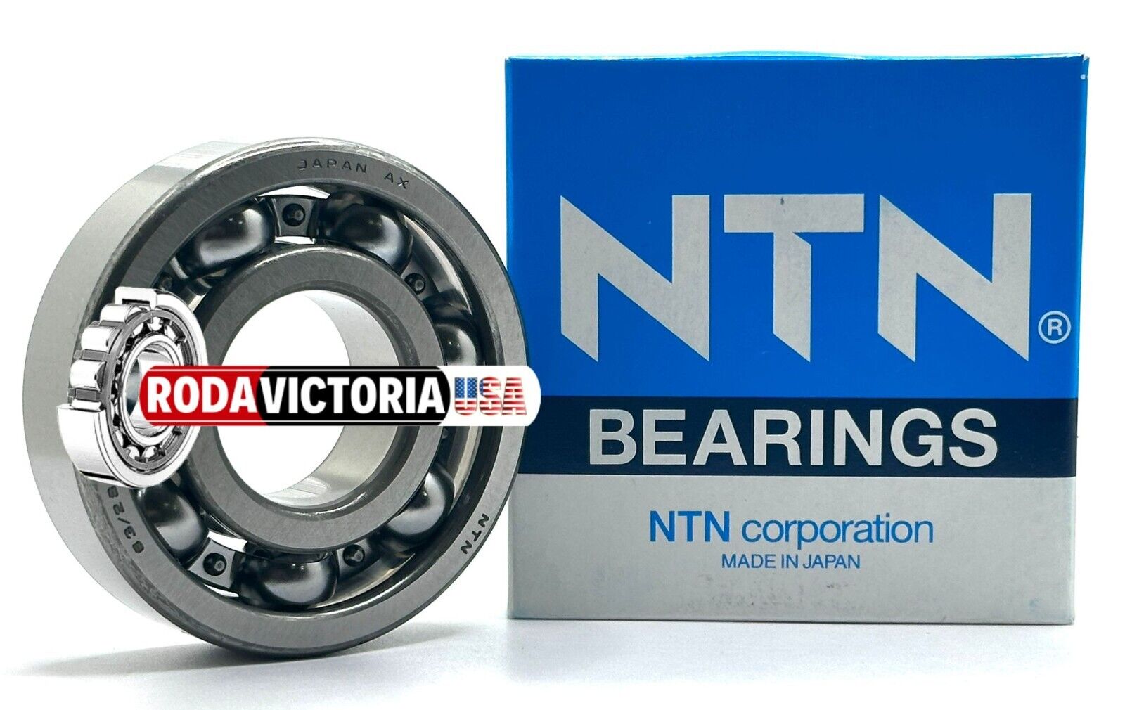 thumbnail image 2 of NTN Japan 6306 C3 Deep Groove Ball Bearing - Open, 30x72x19 Mm 2 of 2