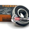 TIMKEN 6203 2RS NRC3 DEEP GROOVE BALL BEARING RUBBER SEALED W/SNAP RING 17x40x12