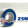 ZEN 3204 B 2RS Angular Contact Ball Bearing, Rubber Sealed 20x47x20,6 mm 5204-2RS