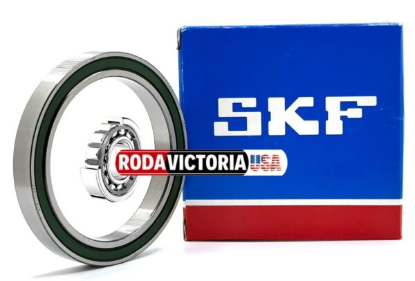 SKF 61811 2RZ Deep Groove Ball Bearing, Rubber Sealed 55x72x9 mm - Image 2