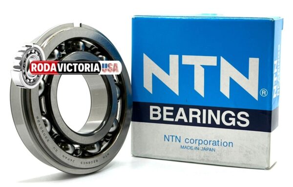 NTN JAPAN 6208 NR C3 Deep Groove Ball Bearing, Open, No Seals + Snap Ring 40x80x18 mm - Image 3