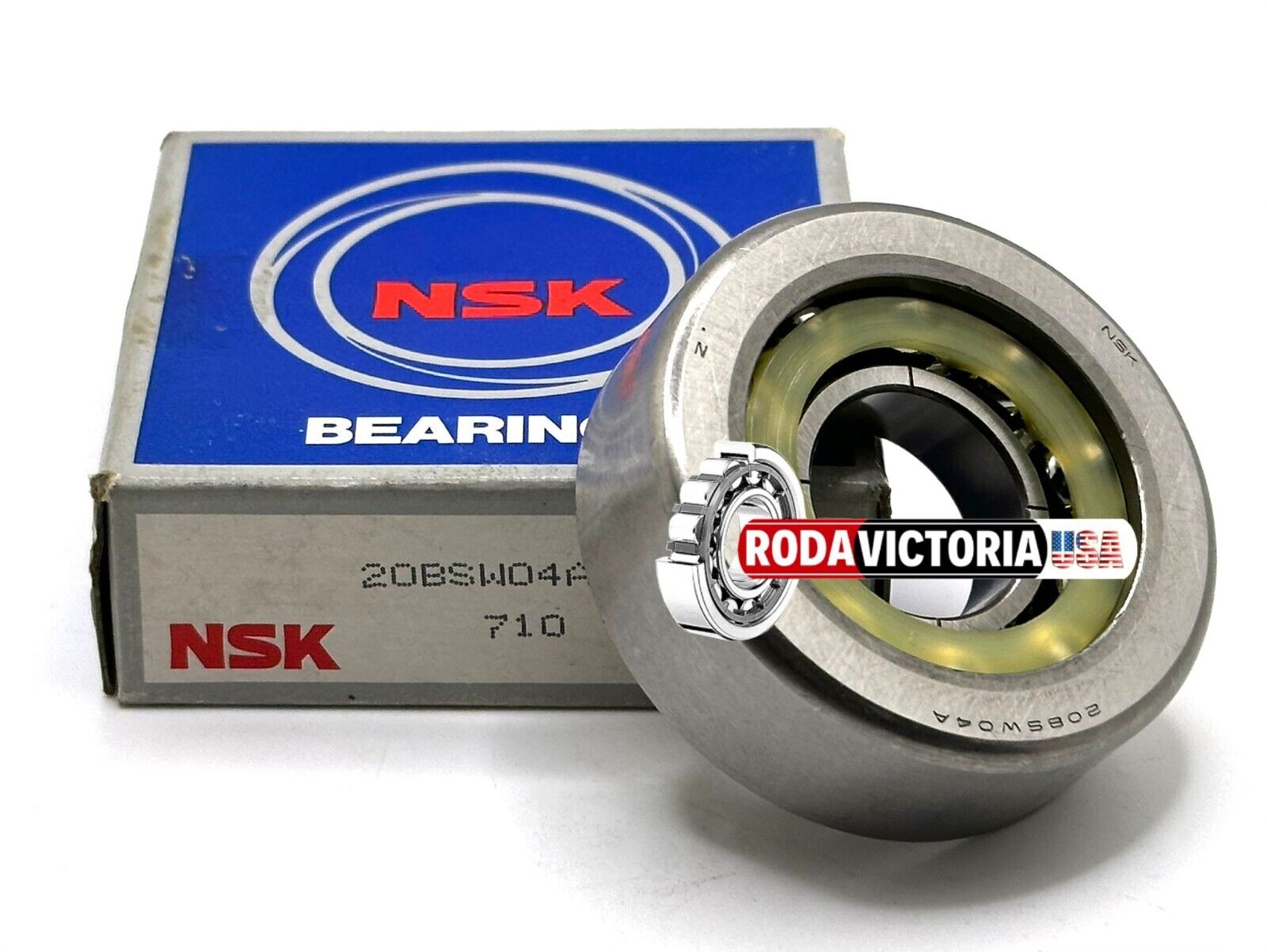 NSK JAPAN 20BSW04A BALL BEARING FOR TOYOTA 90363-20018 20x52x17/11mm