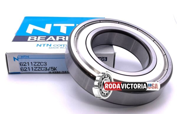 NTN 6211 ZZ/5K Deep Groove Ball Bearing 55x100x21 mm 6211ZZ - Image 3