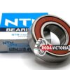 NTN JAPAN 6205 LLU 25.4 BALL BEARING RUBBER SEALED SPECIAL BORE 1” (25.4x52x15)m