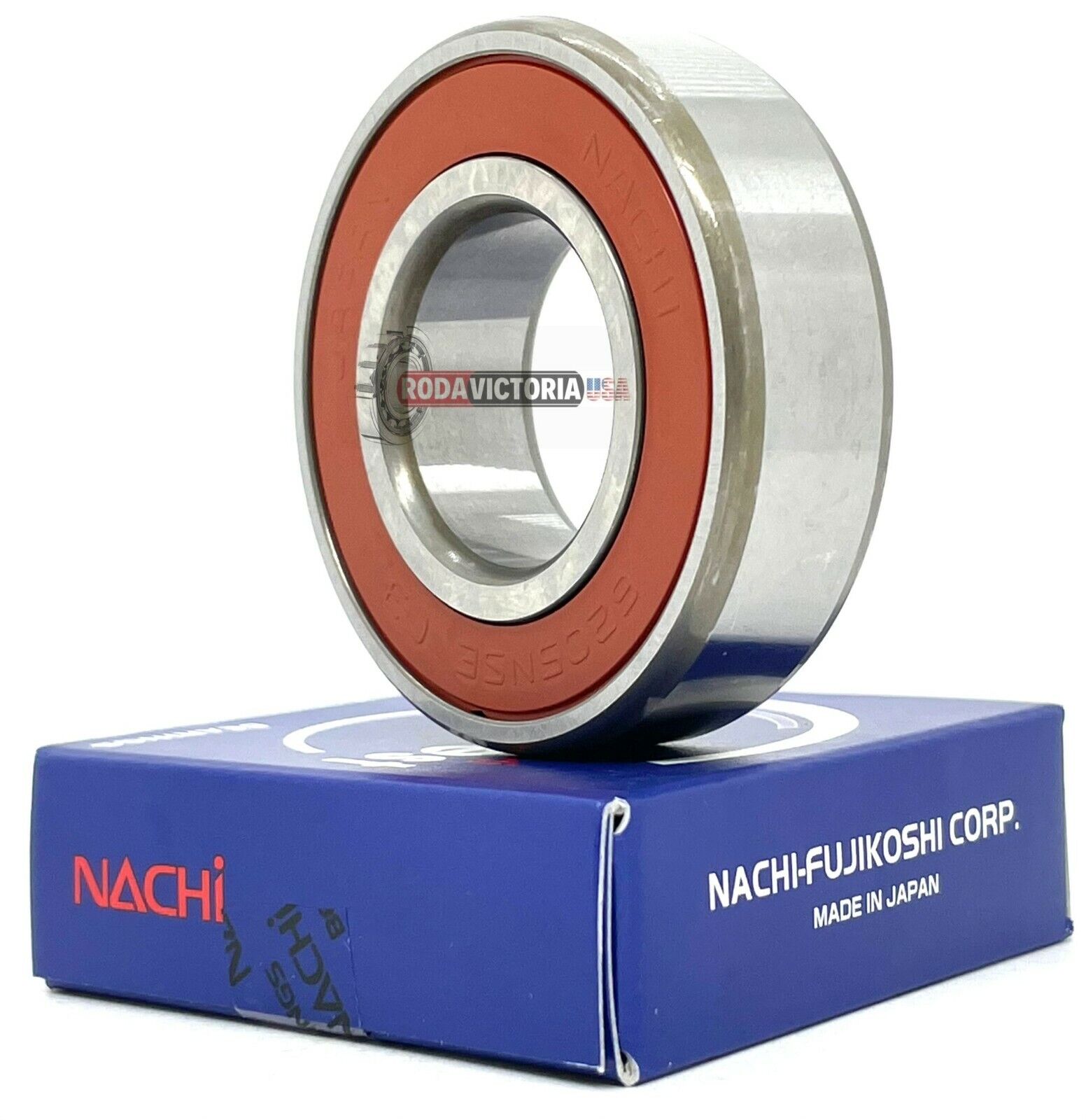 NACHI 6205 CM Deep Groove Ball Bearing – Open Type, 25x52x15mm, No Seals, Brand New