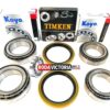 KOYO FRONT WHEEL BEARING & SEAL FOR 1986-1995 TOYOTA 4RUNNER T100 4WD PAIR