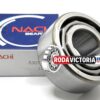 NACHI JAPAN 5307 C3 Double Row Angular Contact Ball Bearing 35x80x34.9 mm