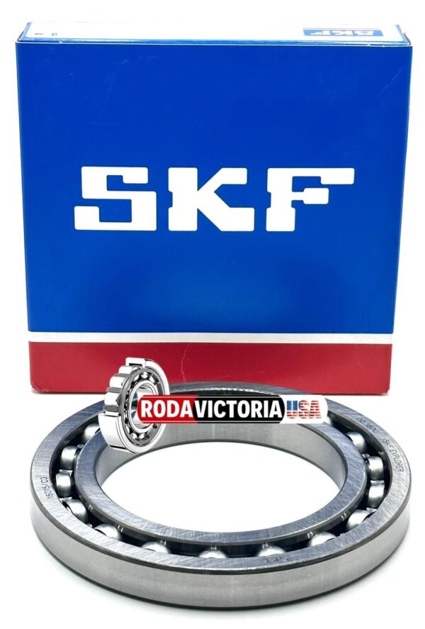 SKF 16015 Deep Groove Ball Bearing, Open, No Seals 75x115x13 mm - Image 3