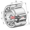 INA/Schaeffler NKIA 5907 COMBINED BALL/NEEDLE ROLLER BEARING 35x55x27mm