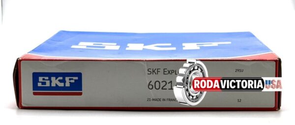 SKF 6021 ZZ Deep Groove Ball Bearing, Metal Shielded 105x160x26 mm - Image 5