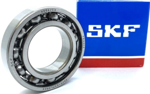 SKF 6006 Deep Groove Ball Bearing, Open, No Seals 30x55x13 mm. - Image 6