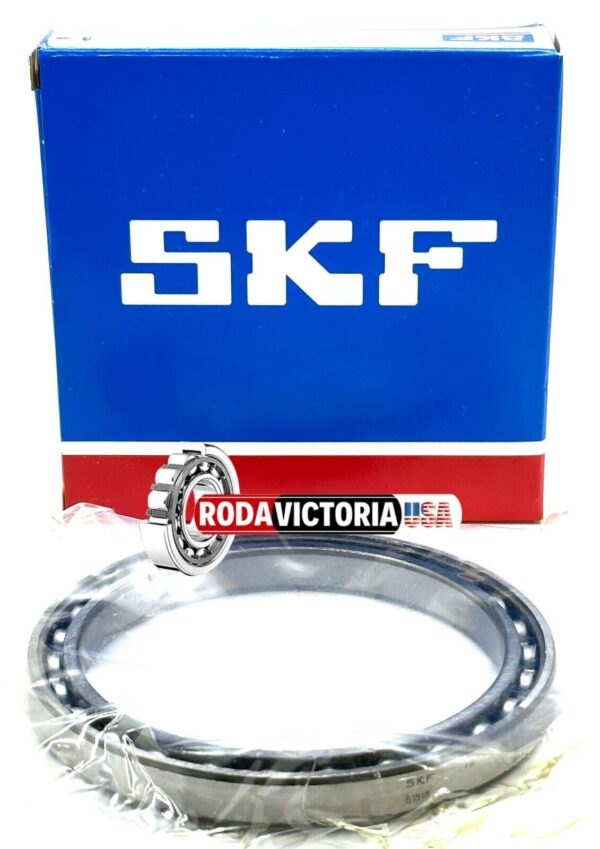 SKF 61816 Deep Groove Ball Bearing, Open, No Seals 80x100x10 mm - Image 2