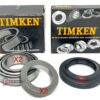 REAR Left & Right Timken Wheel Bearing W/ Seal Set For 04-07 Nissan Titan - Image 2