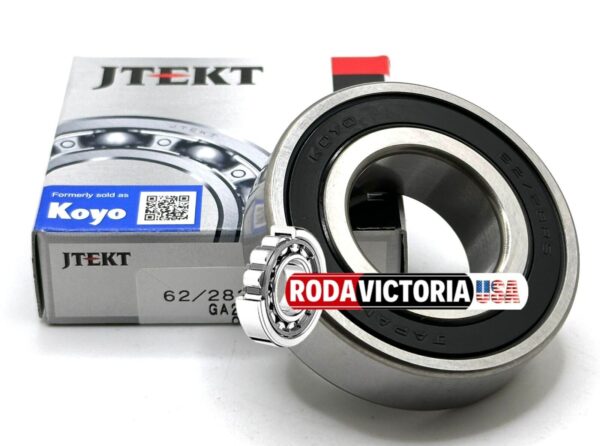 KOYO 62/28 2RS DEEP GROOVE BALL BEARING, RUBBER SEALED 28x58x16 mm 62/28 RS