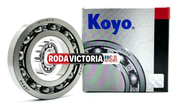 KOYO JAPAN 16006 C3 Deep Groove Ball Bearing, Open, No Seals 30x55x9 mm. - Image 2