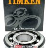 TIMKEN 6306 NR Deep Groove Ball Bearing, Open, No Seals + Snap Ring 30x72x19 mm - Image 2