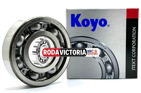 KOYO JAPAN 63/32 C3 Deep Groove Ball Bearing, Open, No Seals 32x75x20 mm - Image 2