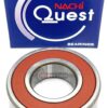 NACHI 6004 2NKE9C3 Deep Groove Ball Bearing, Rubber Sealed 20x42x12 mm - Image 2