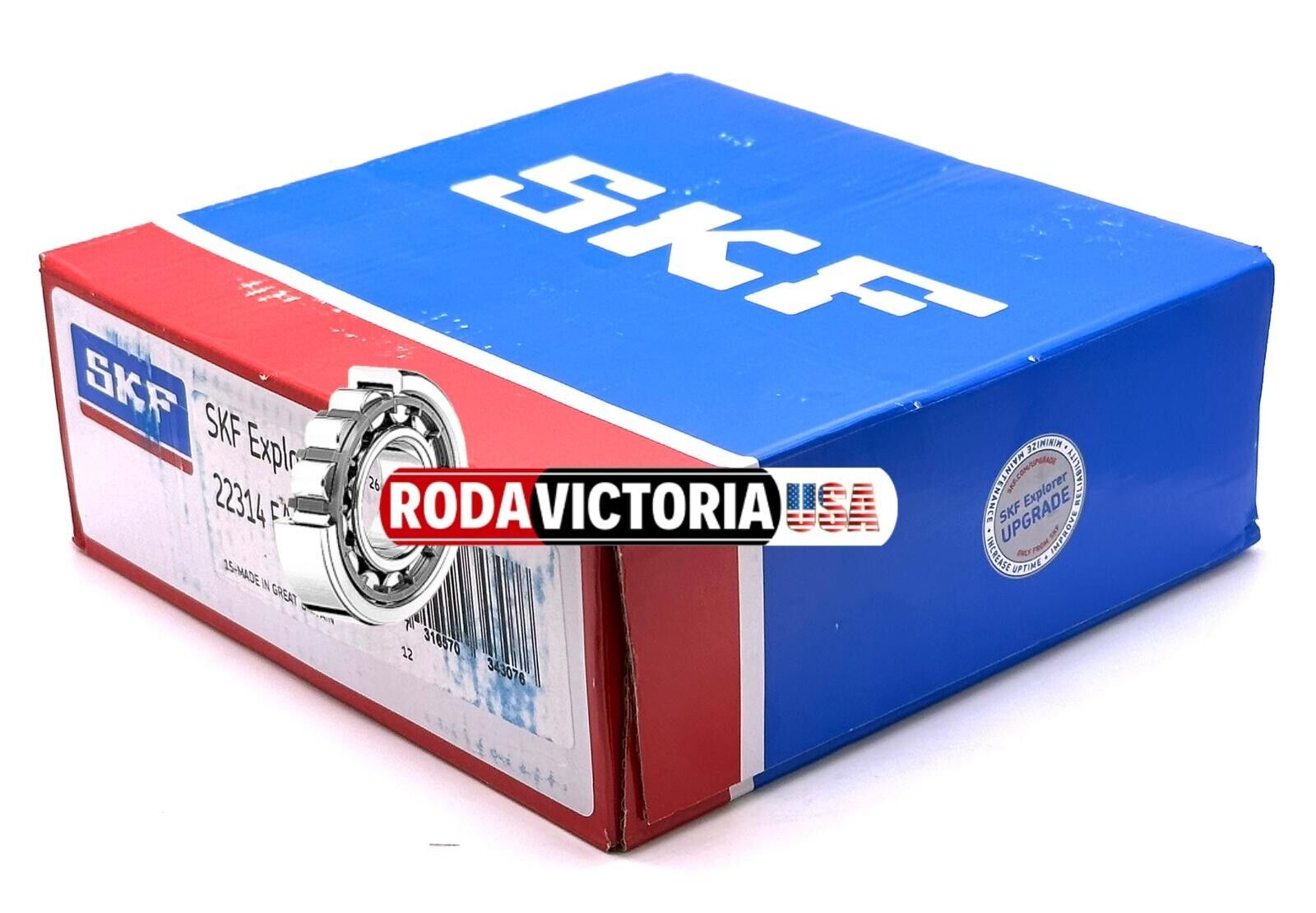 SKF 22314 E C3 SPHERICAL ROLLER BEARING 70x150x51mm - Rodavictoria USA