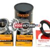 TIMKEN 10K Lb Trailer Axle Bearing Kit 387AS/382A 394A 395S SEAL 3.125" 10-56 - Image 2