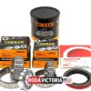 TIMKEN 10K Lb Trailer Axle Bearing Kit 387AS/382A 394A 395S SEAL 3.125" 10-56