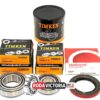 TIMKEN 10K Lb Trailer Axle Bearing Kit 387AS/382A 394A 395S SEAL 3.125" 10-56 - Image 3
