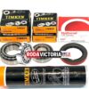 TIMKEN 25580 25520 14125A 14276 BEARING SEAL GREASE Set for 7000-lb Trailer Axle - Image 4