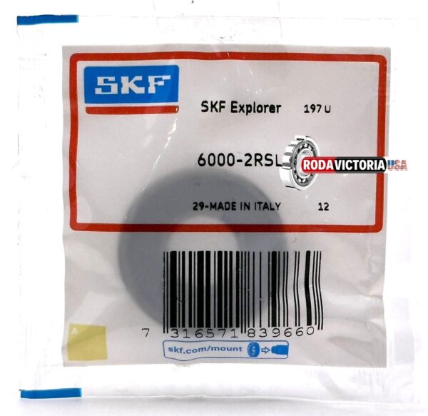 SKF 6005 ZZ/C3 GJN Deep Groove Ball Bearing, Metal Shielded 25x47x12 mm - Image 2