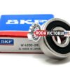 SKF W6200 2RS Deep Groove Ball Bearing, Rubber Sealed 10x30x9 mm