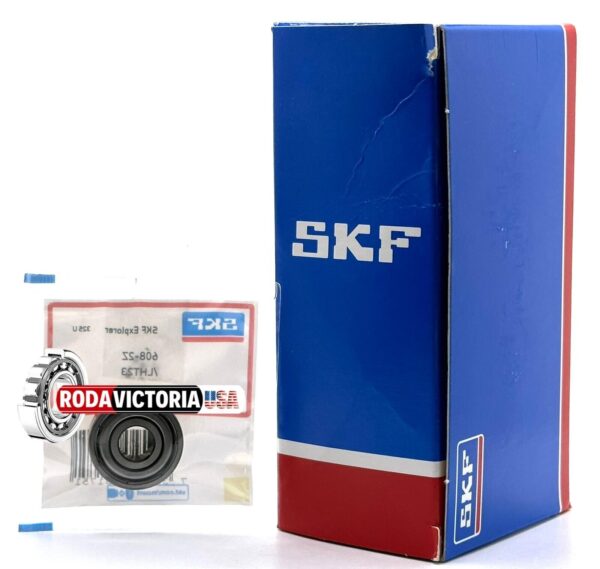 SKF 608 ZZ C3/LHT23 Deep Groove Ball Bearing, Metal Shielded 8x22x7 mm - Image 3