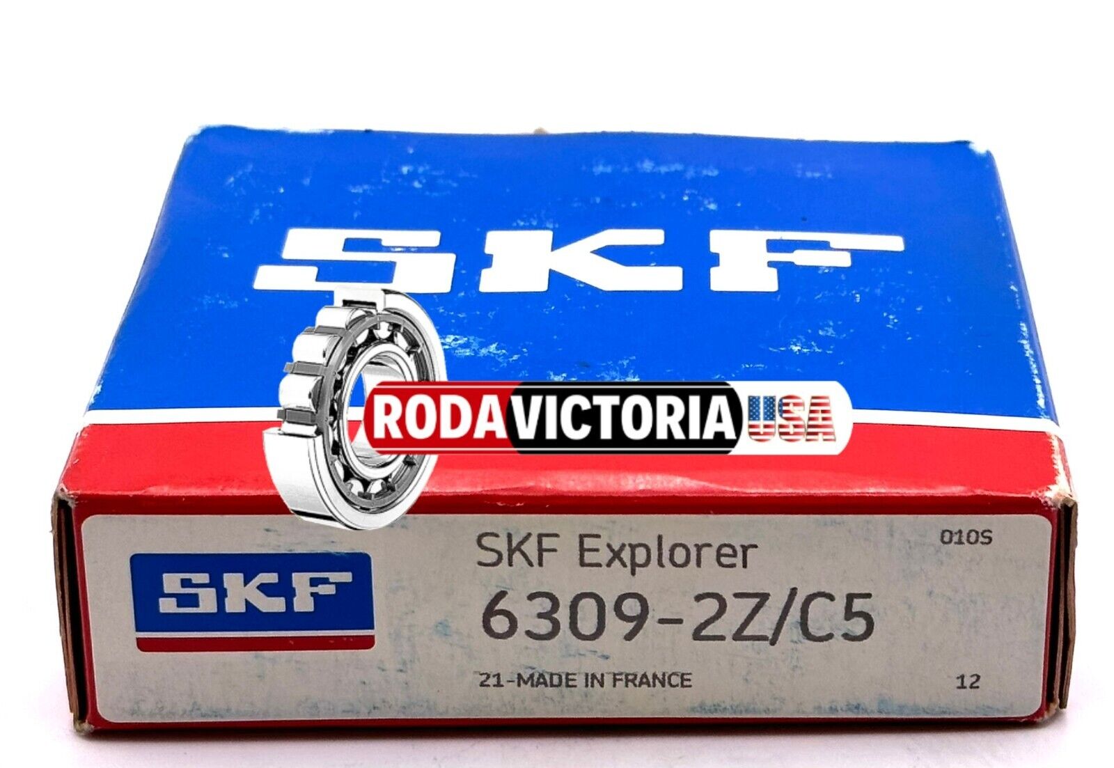 SKF 6309 Deep Groove Ball Bearing – Open Style, 45x100x25 Mm – Genuine SKF Quality